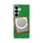 プレミアムスクエアケース with SnapMag［ Photo Frame - Green ］