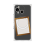 プレミアムスクエアケース with SnapMag［ Photo Frame - Gray ］