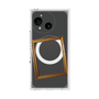 プレミアムスクエアケース with SnapMag［ Photo Frame - Gray ］