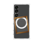 プレミアムスクエアケース with SnapMag［ Photo Frame - Gray ］