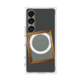 プレミアムスクエアケース with SnapMag［ Photo Frame - Gray ］