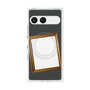 プレミアムスクエアケース with SnapMag［ Photo Frame - Gray ］