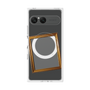 プレミアムスクエアケース with SnapMag［ Photo Frame - Gray ］