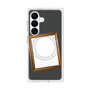 プレミアムスクエアケース with SnapMag［ Photo Frame - Gray ］