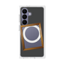 プレミアムスクエアケース with SnapMag［ Photo Frame - Gray ］