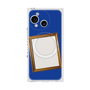 プレミアムスクエアケース with SnapMag［ Photo Frame - Blue ］