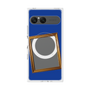 プレミアムスクエアケース with SnapMag［ Photo Frame - Blue ］