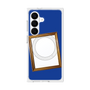 プレミアムスクエアケース with SnapMag［ Photo Frame - Blue ］