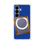 プレミアムスクエアケース with SnapMag［ Photo Frame - Blue ］