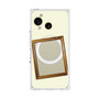 プレミアムスクエアケース with SnapMag［ Photo Frame - Ivory ］