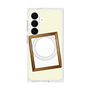 プレミアムスクエアケース with SnapMag［ Photo Frame - Ivory ］