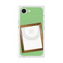 プレミアムスクエアケース with SnapMag［ Photo Frame - Light Green ］