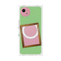 プレミアムスクエアケース with SnapMag［ Photo Frame - Light Green ］