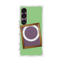 プレミアムスクエアケース with SnapMag［ Photo Frame - Light Green ］