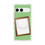 プレミアムスクエアケース with SnapMag［ Photo Frame - Light Green ］