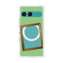プレミアムスクエアケース with SnapMag［ Photo Frame - Light Green ］