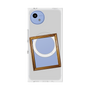 プレミアムスクエアケース with SnapMag［ Photo Frame - Light Gray ］