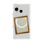 プレミアムスクエアケース with SnapMag［ Photo Frame - Light Gray ］