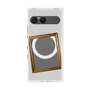 プレミアムスクエアケース with SnapMag［ Photo Frame - Light Gray ］