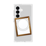プレミアムスクエアケース with SnapMag［ Photo Frame - Light Gray ］
