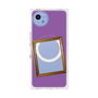 プレミアムスクエアケース with SnapMag［ Photo Frame - Purple ］