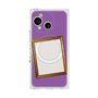 プレミアムスクエアケース with SnapMag［ Photo Frame - Purple ］