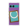 プレミアムスクエアケース with SnapMag［ Photo Frame - Purple ］