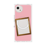 プレミアムスクエアケース with SnapMag［ Photo Frame - Pink ］