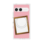 プレミアムスクエアケース with SnapMag［ Photo Frame - Pink ］