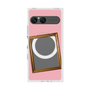 プレミアムスクエアケース with SnapMag［ Photo Frame - Pink ］