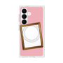 プレミアムスクエアケース with SnapMag［ Photo Frame - Pink ］