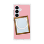 プレミアムスクエアケース with SnapMag［ Photo Frame - Pink ］