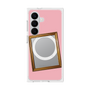 プレミアムスクエアケース with SnapMag［ Photo Frame - Pink ］
