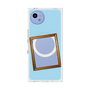 プレミアムスクエアケース with SnapMag［ Photo Frame - Light Blue ］
