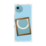 プレミアムスクエアケース with SnapMag［ Photo Frame - Light Blue ］