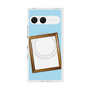 プレミアムスクエアケース with SnapMag［ Photo Frame - Light Blue ］