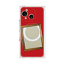 プレミアムスクエアケース with SnapMag［ Photo Frame - Red ］