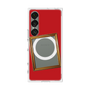 プレミアムスクエアケース with SnapMag［ Photo Frame - Red ］