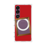 プレミアムスクエアケース with SnapMag［ Photo Frame - Red ］