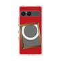 プレミアムスクエアケース with SnapMag［ Photo Frame - Red ］
