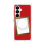 プレミアムスクエアケース with SnapMag［ Photo Frame - Red ］