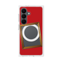 プレミアムスクエアケース with SnapMag［ Photo Frame - Red ］