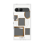 プレミアムスクエアケース with SnapMag［ Photo Frames - White ］