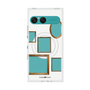 プレミアムスクエアケース with SnapMag［ Photo Frames - White ］