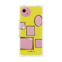 プレミアムスクエアケース with SnapMag［ Photo Frames - Yellow ］