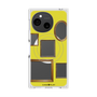 プレミアムスクエアケース with SnapMag［ Photo Frames - Yellow ］