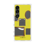 プレミアムスクエアケース with SnapMag［ Photo Frames - Yellow ］