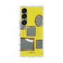 プレミアムスクエアケース with SnapMag［ Photo Frames - Yellow ］