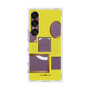 プレミアムスクエアケース with SnapMag［ Photo Frames - Yellow ］
