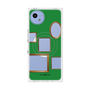 プレミアムスクエアケース with SnapMag［ Photo Frames - Green ］